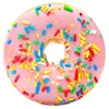 Pink Donut Blanket for Adults and Children, Soft, Warm, Cozy, Giant, Fun, Realistic, Novelty, Food Print, Throw, Flannel, Round 1