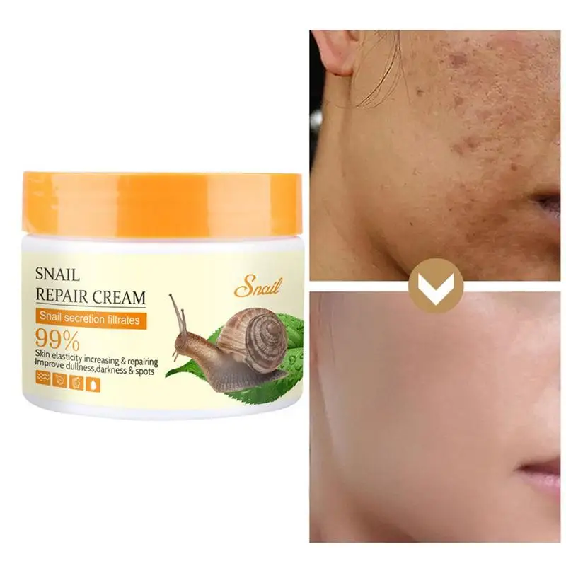 

Snail Mucin Moisturizer Facial Eye Cream Hydrating Brightening Lotion Snail Caring Ointment Suitable For Dry Sensitive Skin