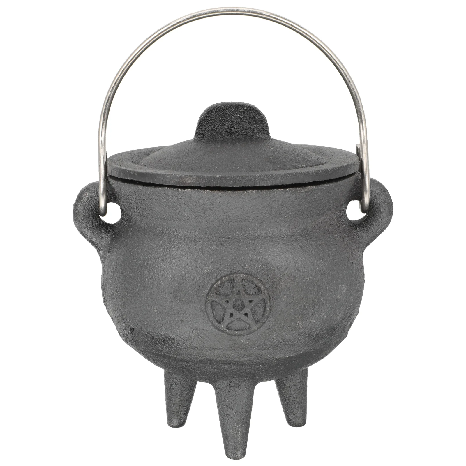 

Witch's Cauldron Decorative Pots Ornament Desktop Tabletop Offering Incense Holder
