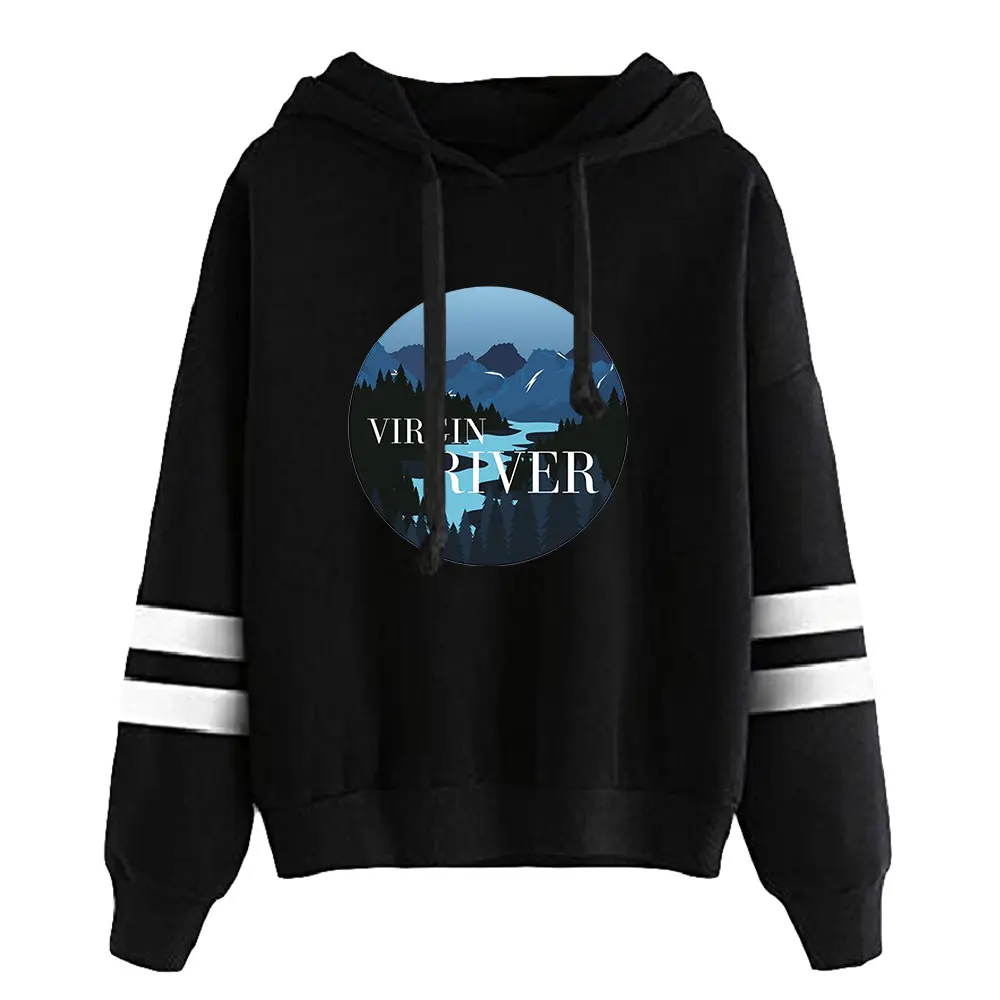 

Virgin River Season 4 Unisex Pocketless Parallel Bars Sleeve Sweatshirt Women Men Hoodie 2022 American Tv Series Fashion Clothes