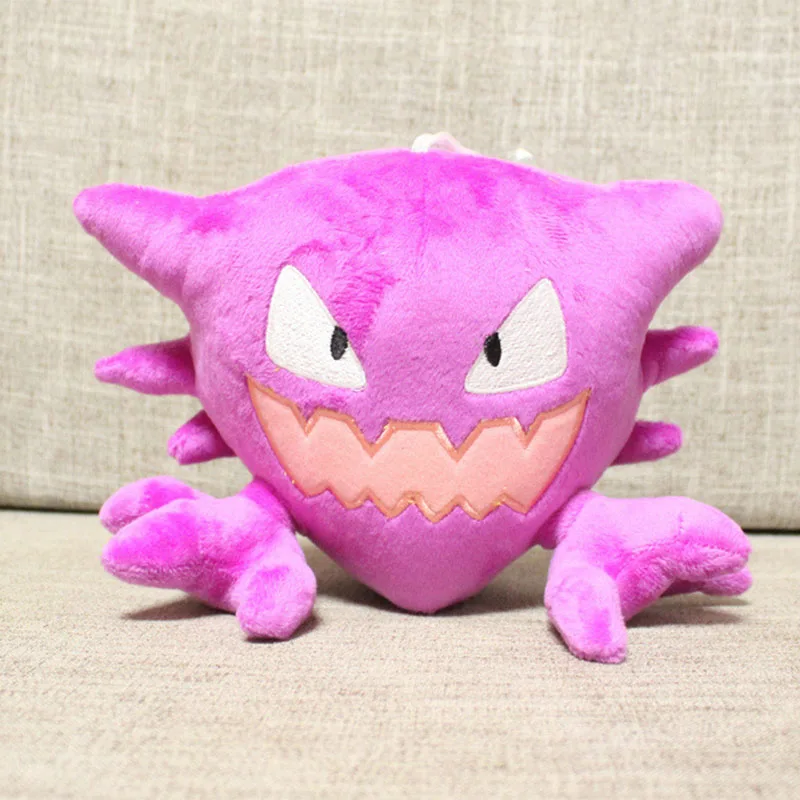 15Cm Cartoon Anime Pokemon Haunter Evolution Edition Kawaii Cute Gengar Toy Soft Doll Giocattoli Per Bambini Regali