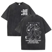 T-shirt Bad Bunny « Debí Tirar Más Fotos » DTMF Merch pour Hommes et Femmes – T-shirt graphique de l'album du tour 2026 – Décontracté à manches courtes – Style Harajuku Streetwear 5