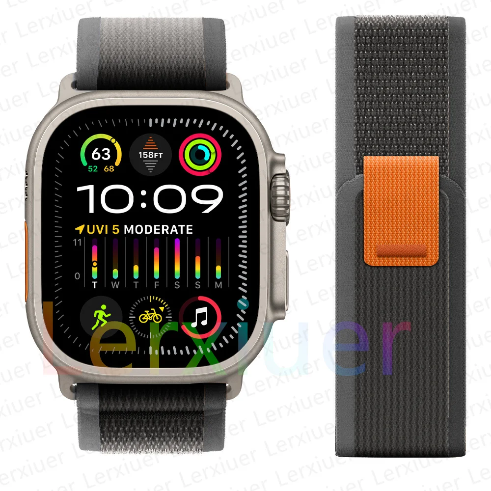 Nylon Sports Bracelet Trail Loop for Apple Watch – Versatile and Durable Strap