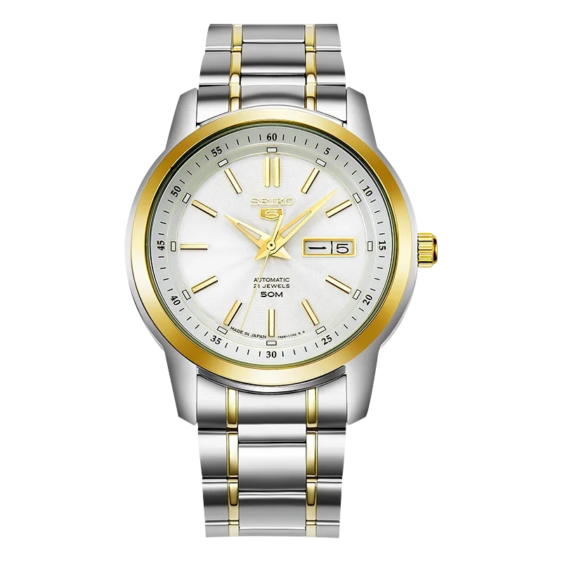 En'S Seiko Business Casual Automatic No. 5 Meccanico Gold Muslimah Orologi Da Uomo Orologio Di Lusso Automatico Self-Wind Jp (Origine)