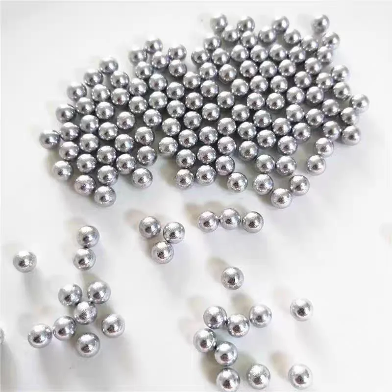 1060/1070 massive Aluminiumkugel, glatte Aluminiumperle, 0,5/0,7/0,8/0,9/1/1,5/2/2,5/3,2/3,5/4/5/6/6,35/7/8/9/10/12–60 mm – Detail 4