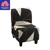 Armless Sofa Cover 1 Seater Colorful Stretch Full Cover Single Sofa Cover Samll Sofa Slipcover 4