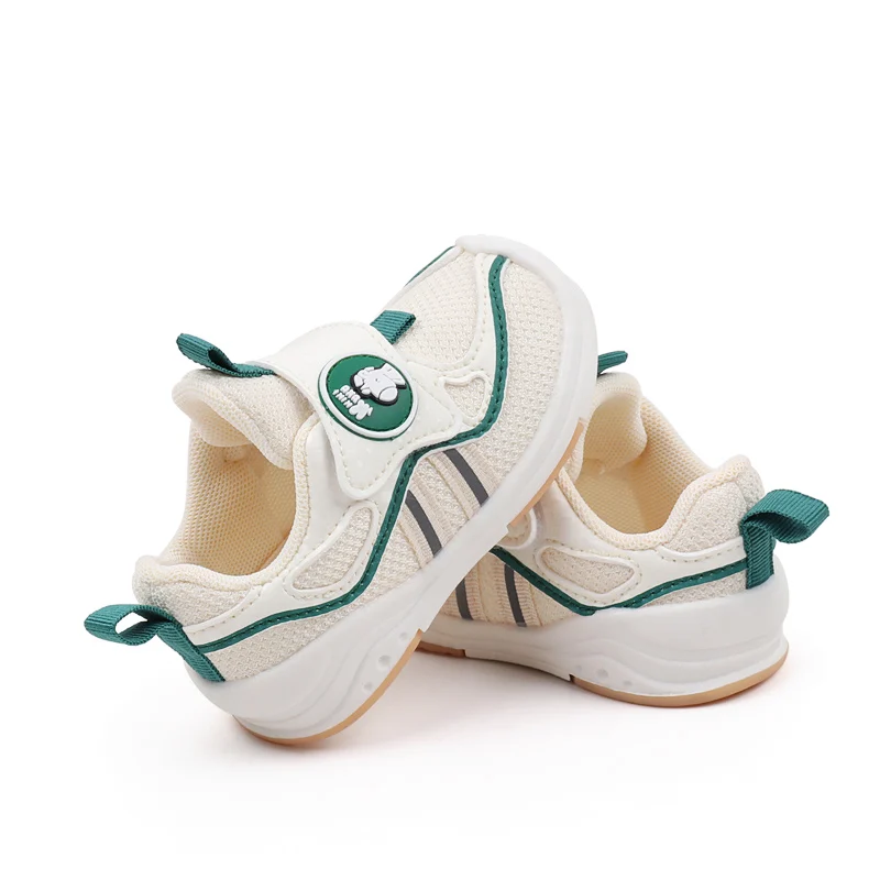 Baby Boys Girls Spring and Fall Toddler Shoes Infant Soft Bottom Non-slip Sports Mesh Shoes 2