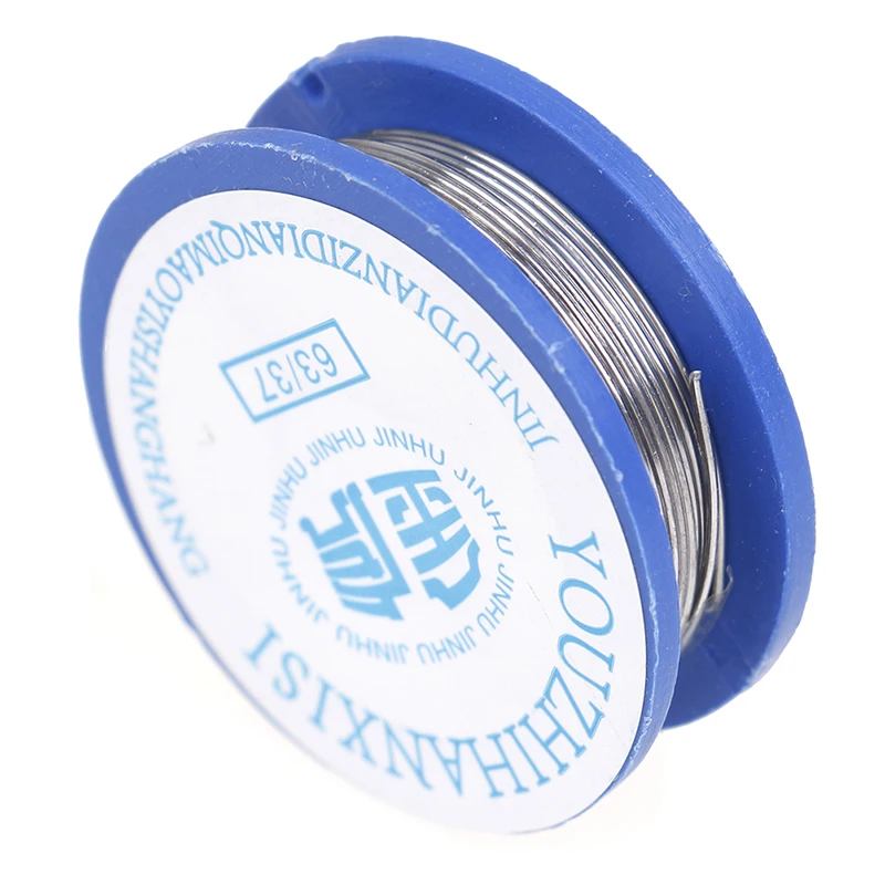 0.6mm 1pcs Solder Wire Reel Rosin Core Solder Soldering Welding Iron Wire Reel Welding Practice Flux soldering wire soldering tin wire welding wires