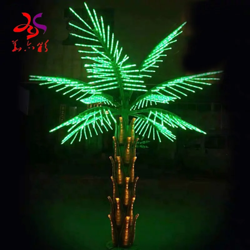 Custom. lights 야외 LED 로프 조명, RGB 트리 장식