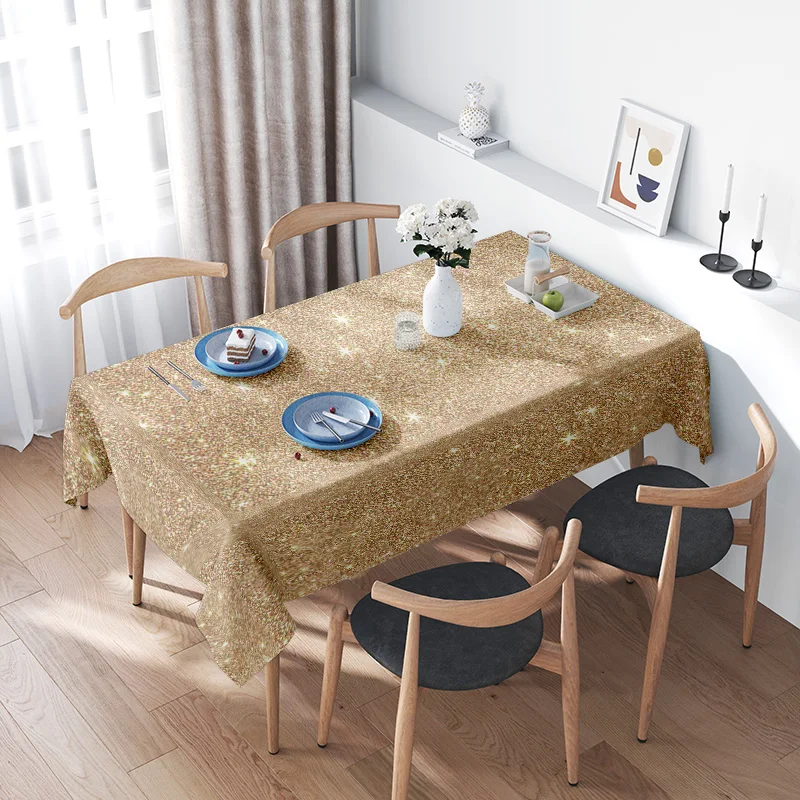 Waterproof Tablecloth Vintage Floral Dining Table Cover Washable Rectangle Table Linens Home Decor Farmhouse Kitchen Table Prote 1