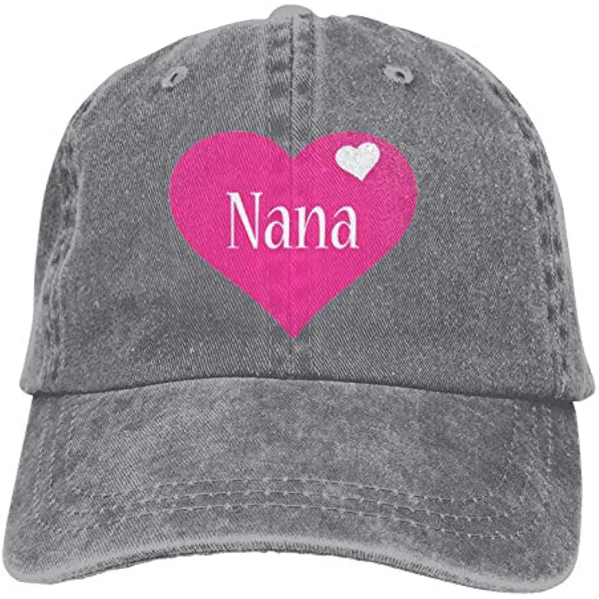 

Denim Cap Love Nana Baseball Dad Cap Classic Adjustable Casual Sports for Men Women Hat Kpop Snapback Unisex Adult