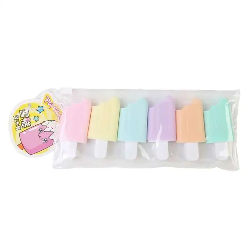 1 PCS Cute Mini Highlighter Lovely Cartoon Paint Marker Pen School Office Office Stationery Supply Capsule Vitamin Kawaii Funny highlighter pen marker pen highlighter marker