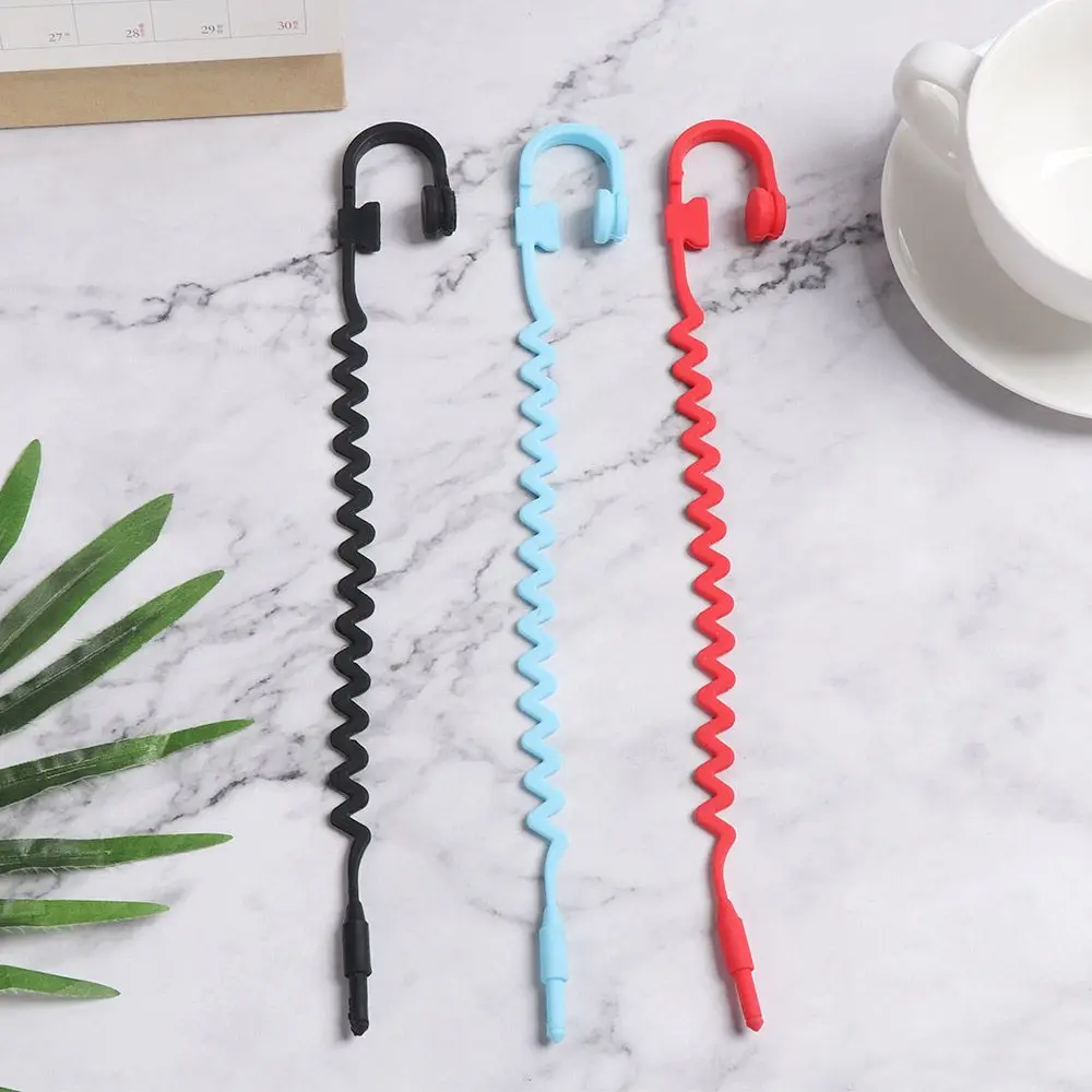Creative 3D Music Headphones Style Bookmark Funny Rock Personalized Silicone Bookmarks Reading Books Clip Children Gift