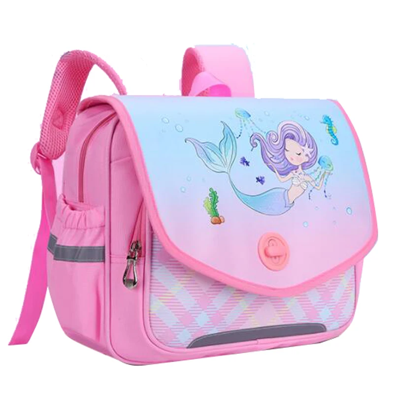 

2022 Schoolbag For girls backpacks Students Grade 1-3 boys Large Capacity Light school bags Suitable for kids 110-140 Cm Tall