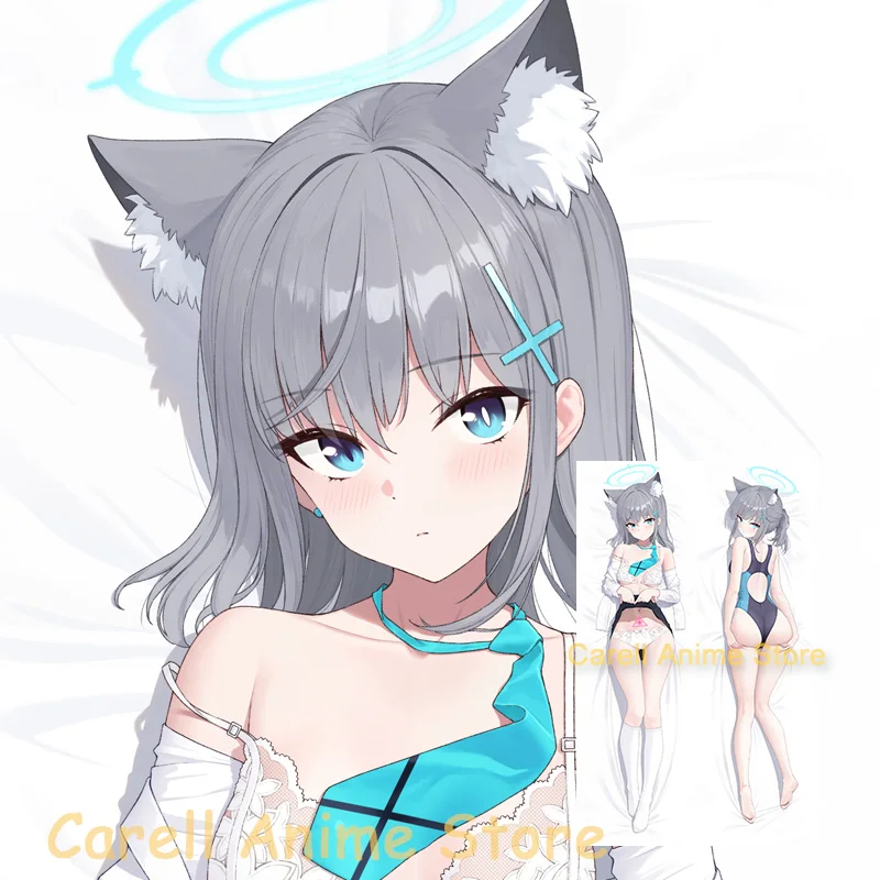 

Двусторонняя наволочка для подушки Dakimakura Sunaookami Shiroko Anime
