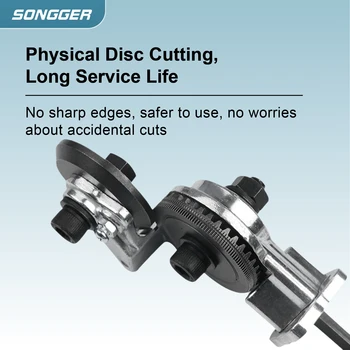 Drill Attachment Metal Nibbler Sheet Metal Cutter – Heavy‑Duty Electric Shear 360° Pivoting Head Universal Burr‑Free DIY Tool 3