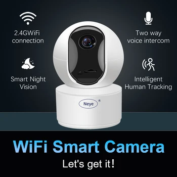 Neye S5 WiFi Smart Camera 8MP 4K Indoor Baby Monitor 360 ° Pan Tilt Automatic Tracking Camera CCTV Bidirectional Audio Camera 1