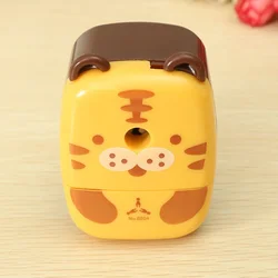 Colorful Animal Cartoon Pencil Sharpener for Kids - Fun Panda & Tiger Design for School & Home Office (Tiger)