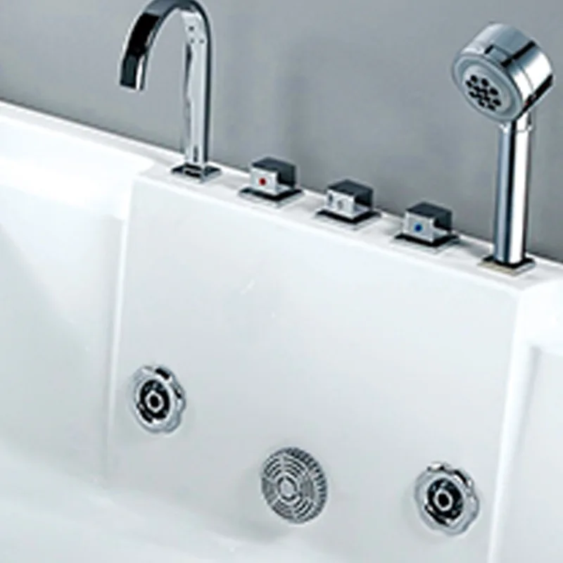 Description Picture 3 of item1850mm Bathroom Whirlpool Bathtub LED Colored Lights Indoor Spa Double People Surf Massage Tub K8867