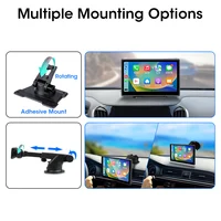 Autoradio 7/10 pouces, Carplay sans fil, Android Auto, lecteur multimédia universel, navigation WIFI, systèmes intelligents pour automobile 3