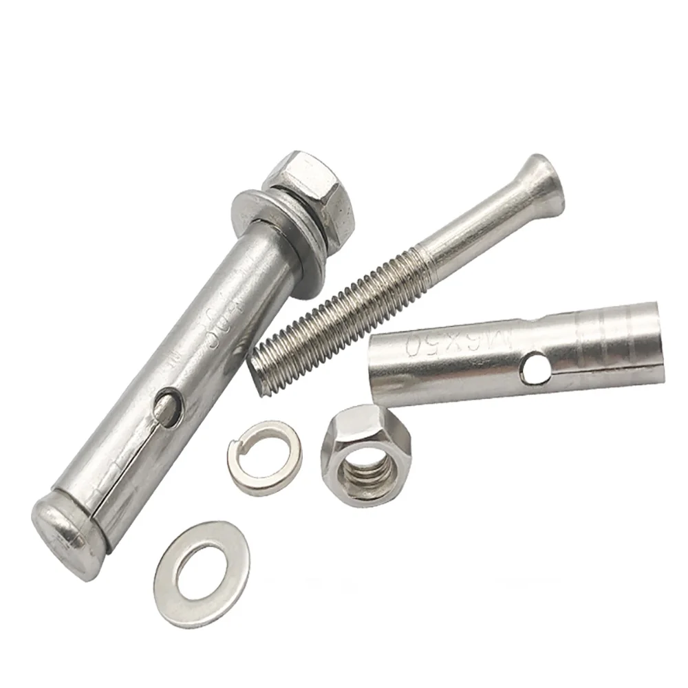 304StainlessSteelHammerDriveAnchorExpansionBoltScrewM6M8M10