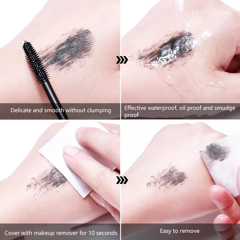 

Mascara Waterproof And Sweat-proof Косметика Natural Thick And Long Curls Quick-Drying тушь для ресниц