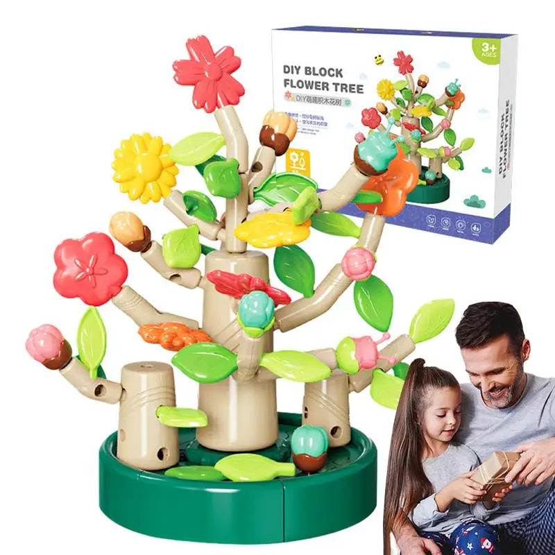 

Botanical Building Blocks Flowers Botanical Collection Building Blocks Model Kits DIY Simulation Flower Bricks Beautiful And