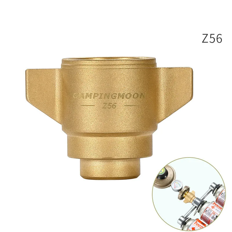 

Campingmoon Liquefied Gas Adapter Outdoor Camping Stove Accessories Lightweight Pressure Limiting Device Interface Outdoor Tool