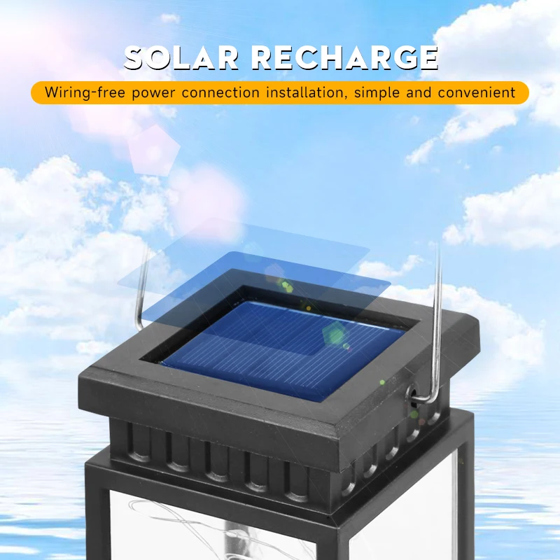 Description Picture 5 of itemGarden Waterproof solar light lawn lamp decorative lamp portable hanging decorative outdoor courtyard landscape led night light