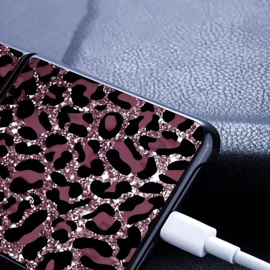 Colorful Leopard Print Hard Phone Case Cover