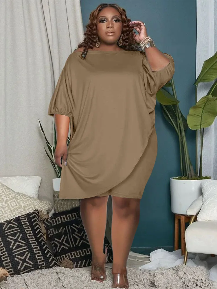 Women's Suit Large Size 5xl Summer Casual Shorts Sets Solid Top Two