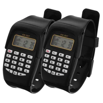 2PCS Kids Calculator Watch 1