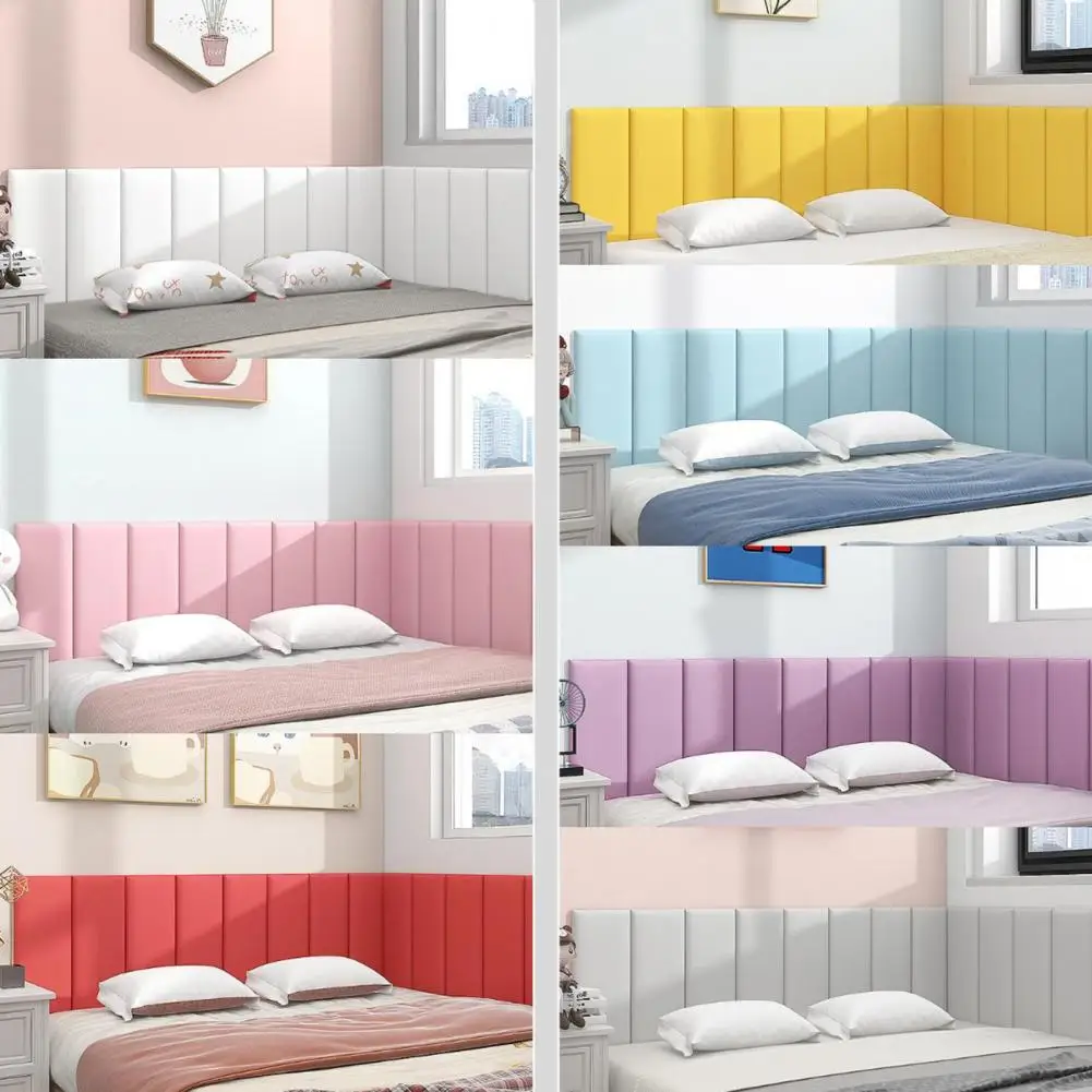 Wall Protector Anti scratch Mute Self adhesive Bedroom Headboard