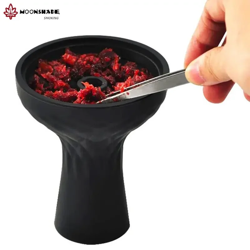 One Hole Silicone Arab Hookah accessories Healthy Heat-resistant Bowls Complete Chichas Shisha for Smoke Accessories