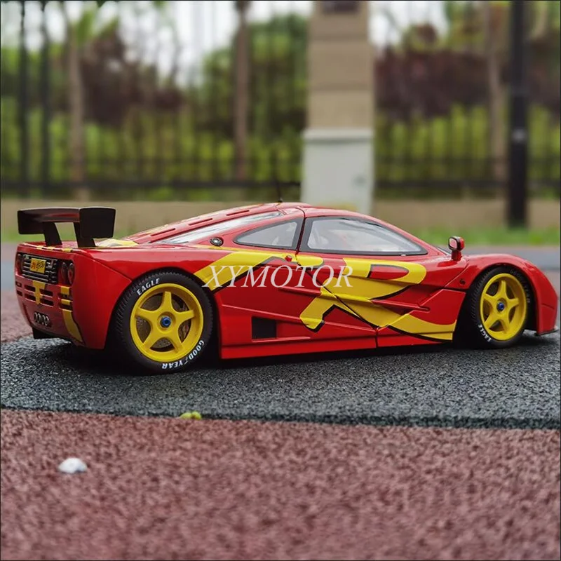 

Solido 1/18 for McLaren F1 GT-R 1996 Diecast Model Car Red Toys Hobby Gifts Display Collection Ornaments