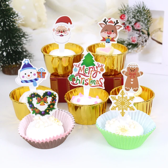 Garniture De Cupcakes De Noël - Livraison Gratuite Pour Les