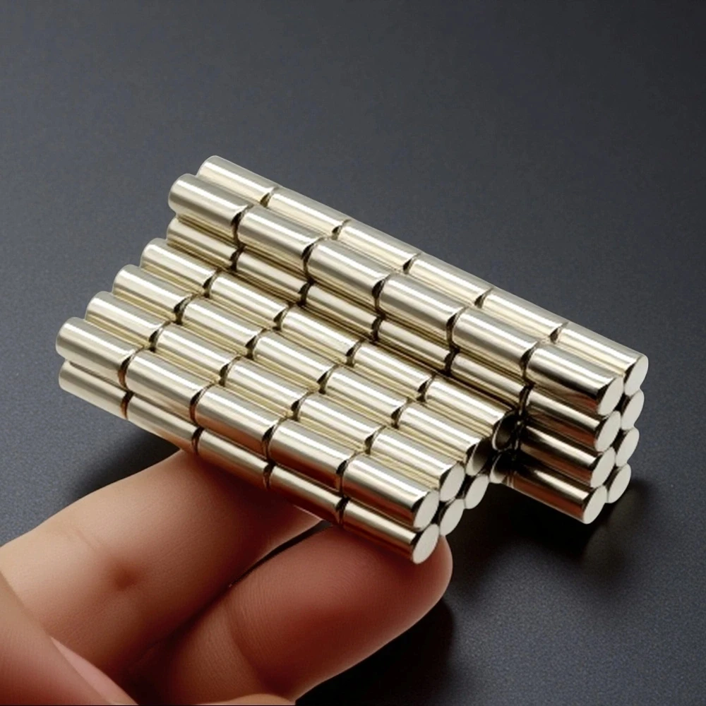 5x10mm Superstarker Magnet N35 Runder Magnetischer NdFeB Neodym-Magnet Leistungsstarke Scheibenmagnete Kühlschrankmagnete ﻿ – Detail 3