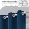 Darkening Window Drapes With Black Lining 2025 New 1PC Blackout Curtains For Bedroom And Living Room Thermal Insulated Room 1