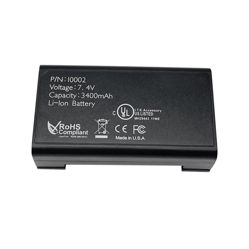 

10002 GPS Battery For Pentax G3100 Total Stations SMT888-3G LGN-200 R-200 R-400 GPS battery 7.4V 3400mah