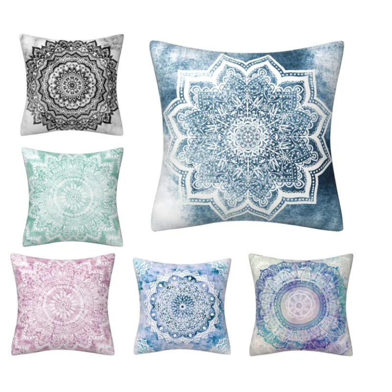 

Church Abstract Geometric Pillowcase 45x45cm Abstract Pillowcover Geometric Striped Cushion Cover Accessories Boho Decor G0925