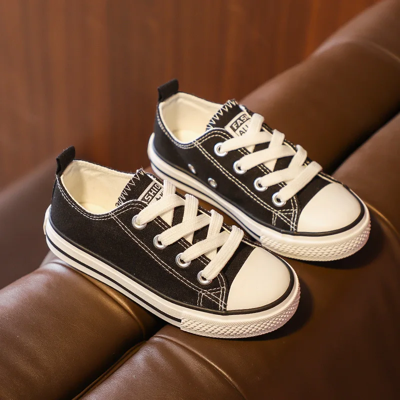 Kids Canvas Sneakers Toddler Sport Casual Shoes Fashion Soft Breathable Boys Girls Flats Canvas Shoes Children Loafers sports shoes kids sneakers kids shoes kids sports shoes
