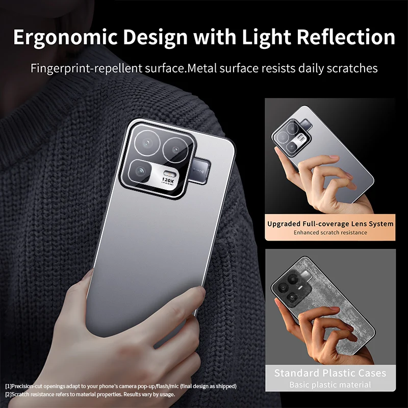 Sleek Matte Shockproof Protective Back Cover