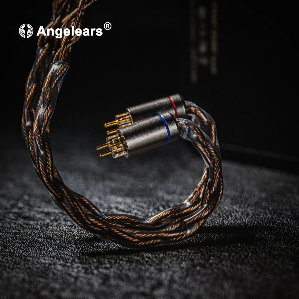 Angelears Phoenix Type 4S Litz 6N 単結晶 Cu + SPC アップグレード