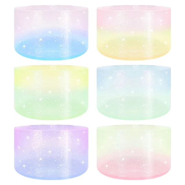 7.5cm Non-slip Water Cup Bottom Sleeve Boot for 40oz Tumbler Cups Base Protective Cover Gradient Glitter Bottle Accessories 4