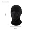 Motorcycle Mask Fleece Thermal Neck Full Face Mask Keep Warm Riding Balaclava Biker Ski Winter Windproof Dustproof Face Shield 3