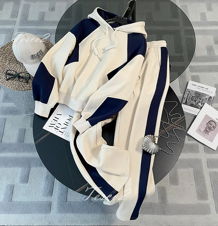 TescoApricotWomensPantSetsLongSleevePatchworkHoodiesAndWide