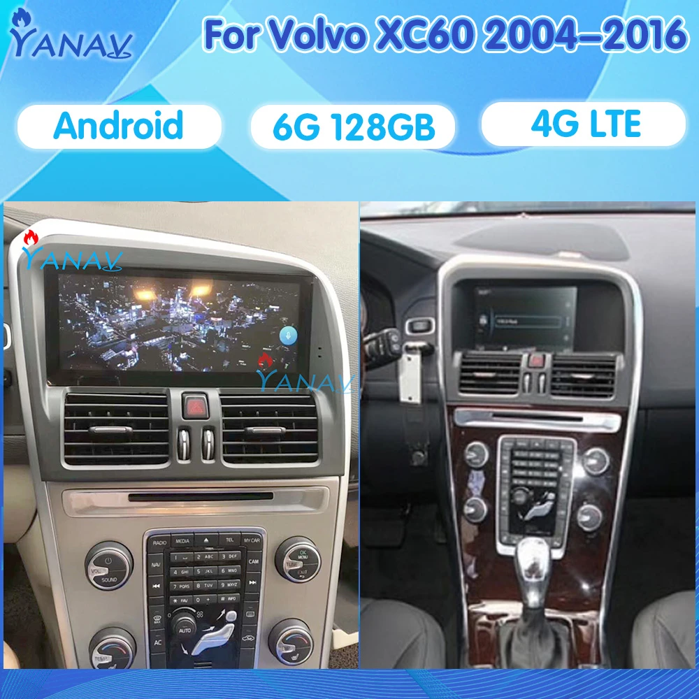 Android Smart System For Volvo XC60 2009 2017 Car Radio Auto Stereo