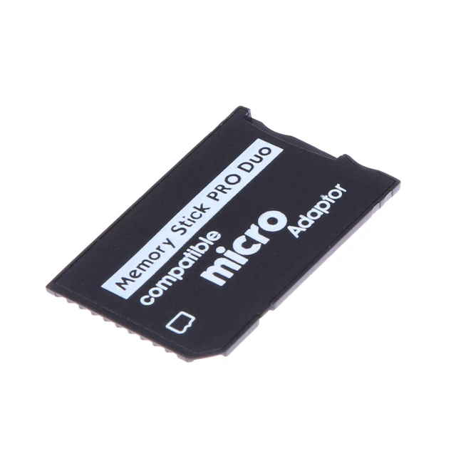 Mini lecteur de carte mémoire Pro Duo, 100 pièces, adaptateur de