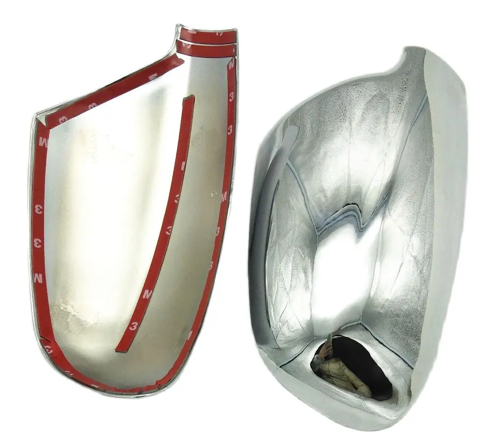 Door Side Wing Rearview Mirror Case Side Mirror Chrome Cover For Peugeot 307 CC SW 407 2004-2012 Accessories 2pcs Car Styling