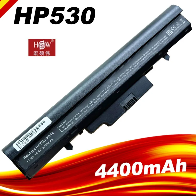 Bateria do Portátil para hp 4400mah Células 530 510 Hstnn-fb40 Hstnn-ib44 Hstnn-c29c